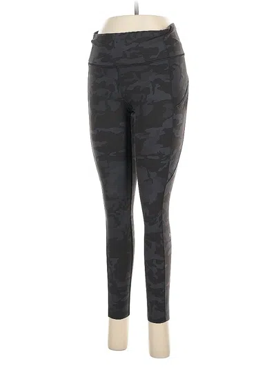 Pre-owned Lululemon Athletica Active Pants In Gray