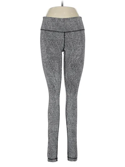 Pre-owned Lululemon Athletica Active Pants In Gray