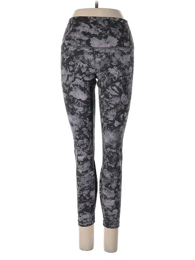 Pre-owned Lululemon Athletica Active Pants In Gray