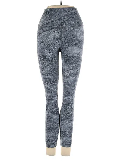 Pre-owned Lululemon Athletica Active Pants In Gray