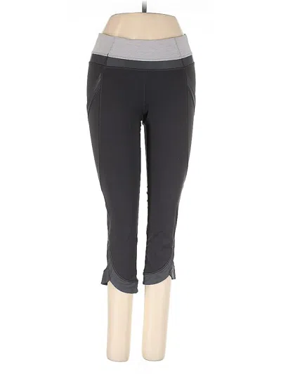 Pre-owned Lululemon Athletica Active Pants In Gray