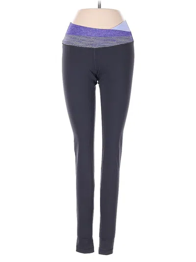 Pre-owned Lululemon Athletica Active Pants In Gray