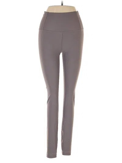 Pre-owned Lululemon Athletica Active Pants In Gray