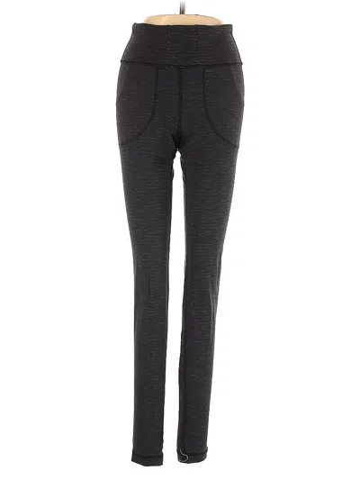 Pre-owned Lululemon Athletica Active Pants In Gray