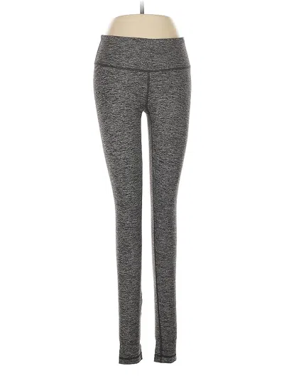 Pre-owned Lululemon Athletica Active Pants In Gray