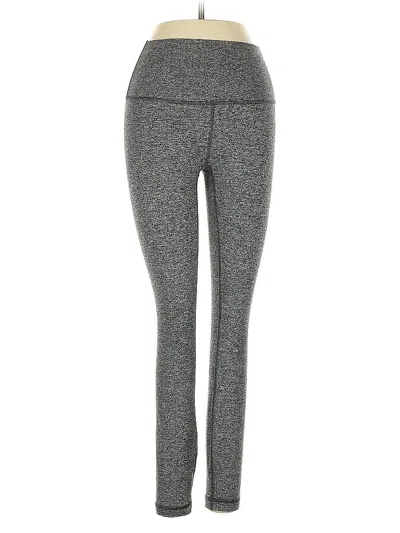 Pre-owned Lululemon Athletica Active Pants In Gray