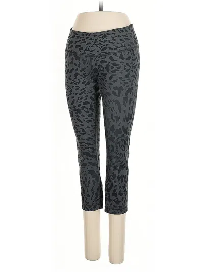 Pre-owned Lululemon Athletica Active Pants In Gray