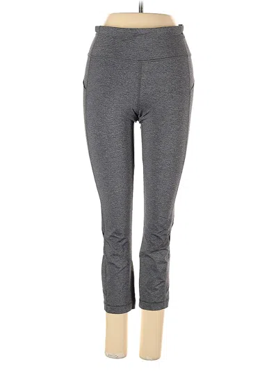 Pre-owned Lululemon Athletica Active Pants In Gray