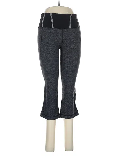 Pre-owned Lululemon Athletica Active Pants In Gray