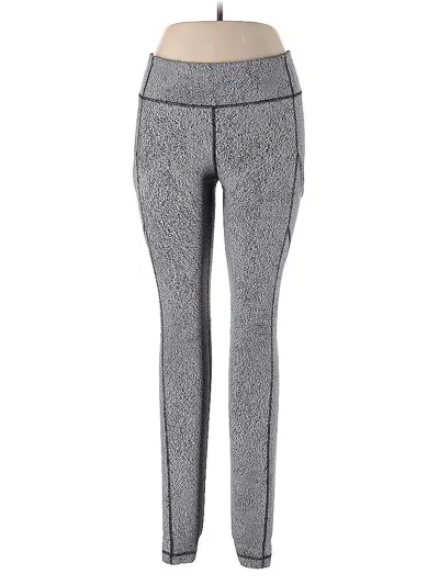 Pre-owned Lululemon Athletica Active Pants In Gray
