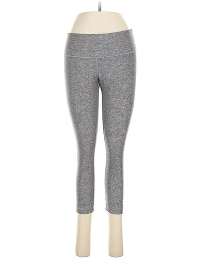 Pre-owned Lululemon Athletica Active Pants In Gray