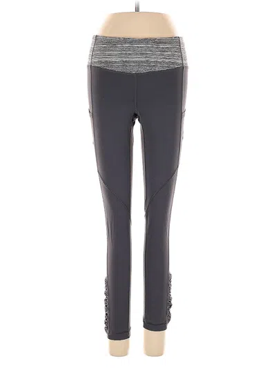 Pre-owned Lululemon Athletica Active Pants In Gray