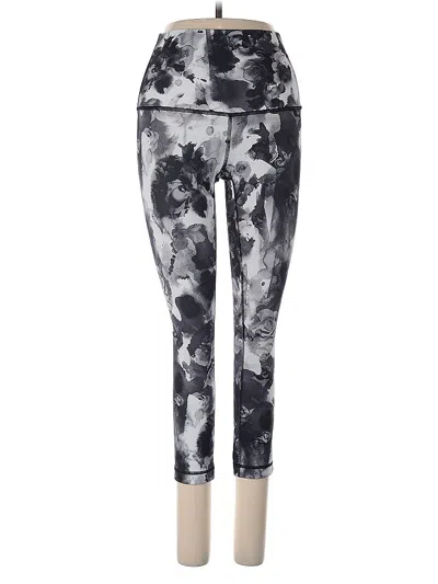 Pre-owned Lululemon Athletica Active Pants In Gray