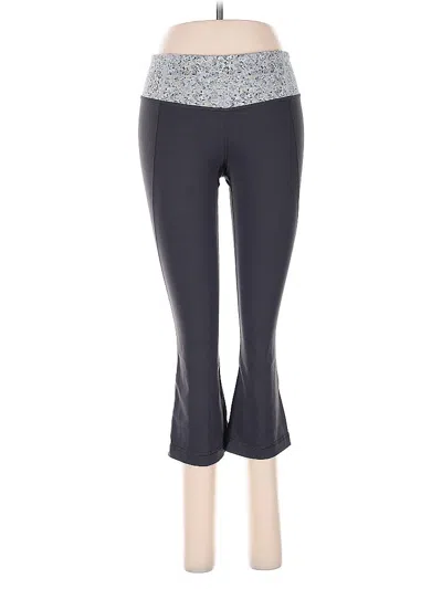 Pre-owned Lululemon Athletica Active Pants In Gray