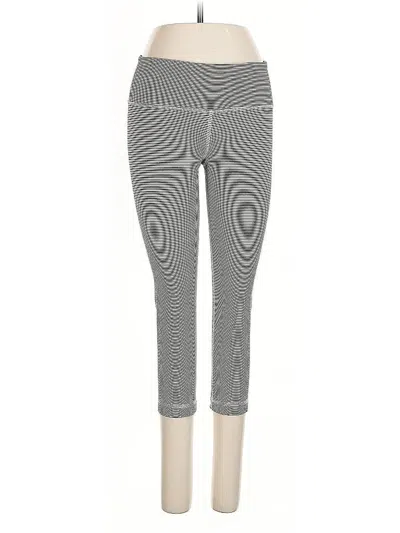 Pre-owned Lululemon Athletica Active Pants In Gray