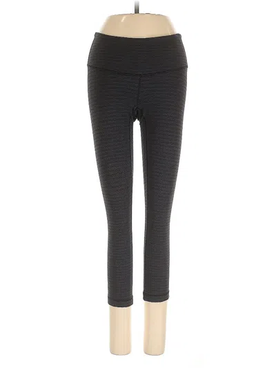 Pre-owned Lululemon Athletica Active Pants In Gray