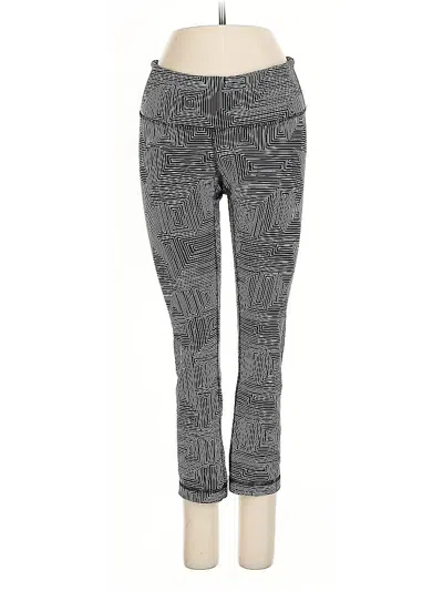 Pre-owned Lululemon Athletica Active Pants In Gray