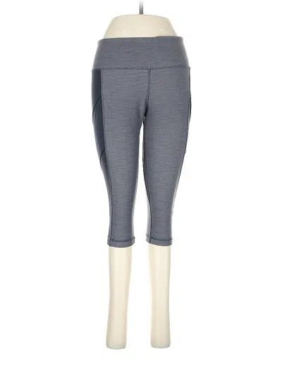 Pre-owned Lululemon Athletica Active Pants In Gray