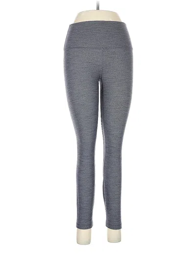 Pre-owned Lululemon Athletica Active Pants In Gray