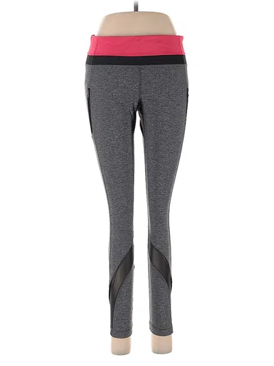 Pre-owned Lululemon Athletica Active Pants In Gray