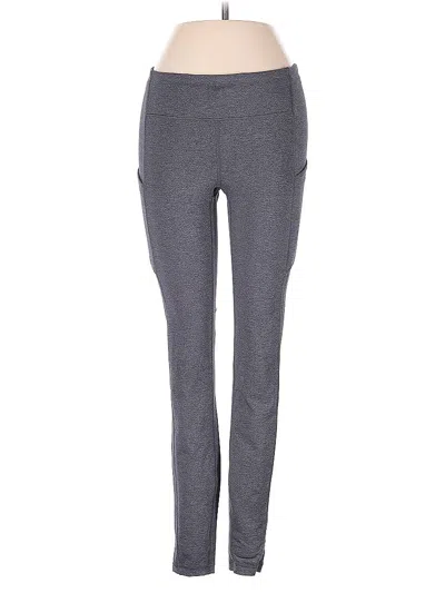 Pre-owned Lululemon Athletica Active Pants In Gray