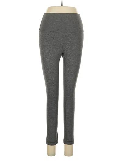 Pre-owned Lululemon Athletica Active Pants In Gray