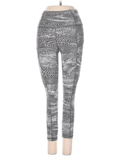 Pre-owned Lululemon Athletica Active Pants In Gray