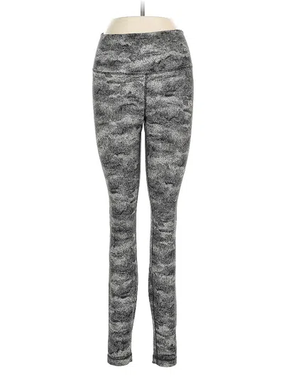 Pre-owned Lululemon Athletica Active Pants In Gray