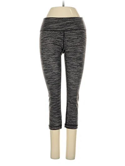 Pre-owned Lululemon Athletica Active Pants In Gray