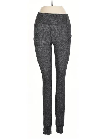 Pre-owned Lululemon Athletica Active Pants In Gray