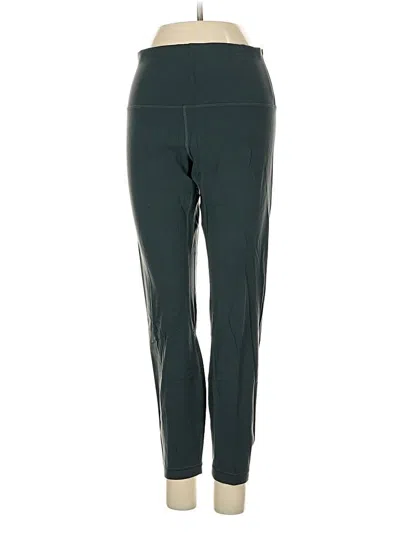 Pre-owned Lululemon Athletica Active Pants In Gray