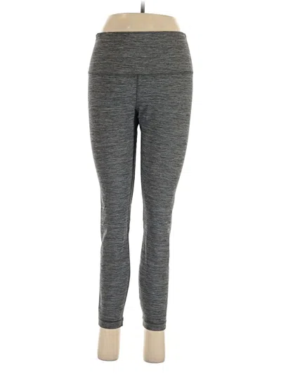 Pre-owned Lululemon Athletica Active Pants In Gray