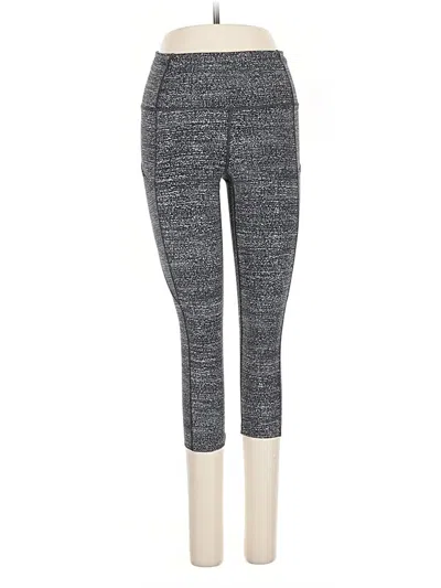 Pre-owned Lululemon Athletica Active Pants In Gray