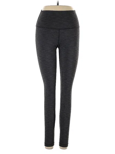 Pre-owned Lululemon Athletica Active Pants In Gray