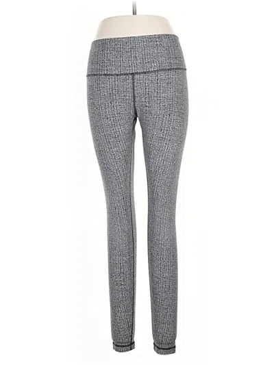 Pre-owned Lululemon Athletica Active Pants In Gray