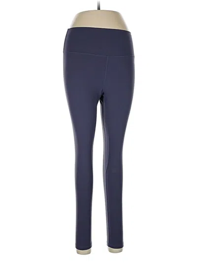 Pre-owned Lululemon Athletica Active Pants In Gray