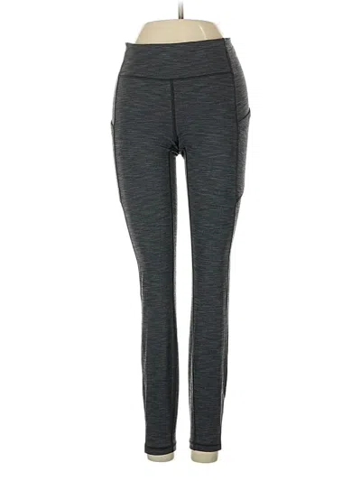 Pre-owned Lululemon Athletica Active Pants In Gray