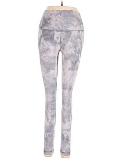 Pre-owned Lululemon Athletica Active Pants In Gray