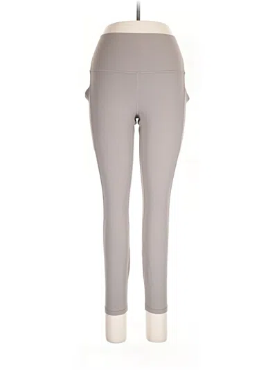 Pre-owned Lululemon Athletica Active Pants In Gray
