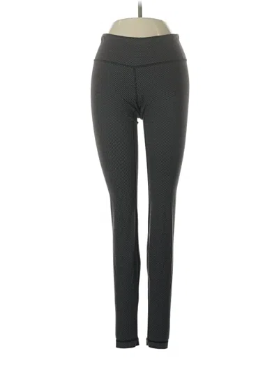 Pre-owned Lululemon Athletica Active Pants In Gray