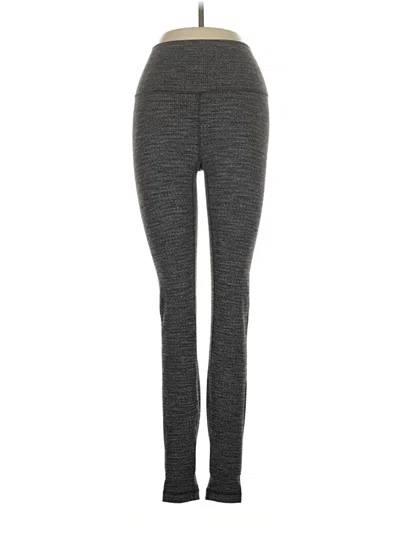 Pre-owned Lululemon Athletica Active Pants In Gray