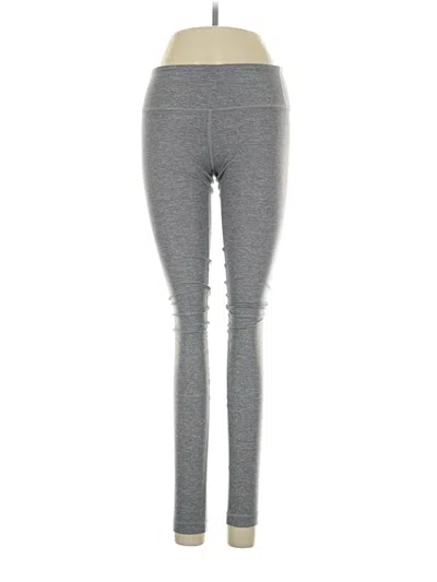 Pre-owned Lululemon Athletica Active Pants In Gray