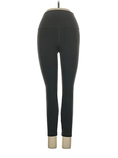 Pre-owned Lululemon Athletica Active Pants In Gray