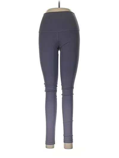 Pre-owned Lululemon Athletica Active Pants In Gray