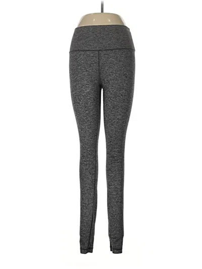Pre-owned Lululemon Athletica Active Pants In Gray