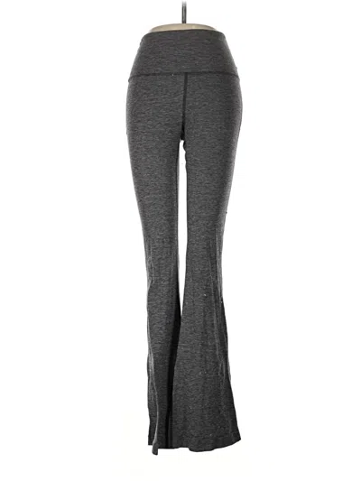 Pre-owned Lululemon Athletica Active Pants In Gray