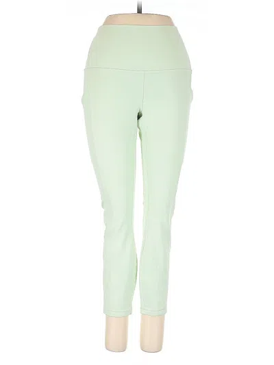 Pre-owned Lululemon Athletica Active Pants In Green