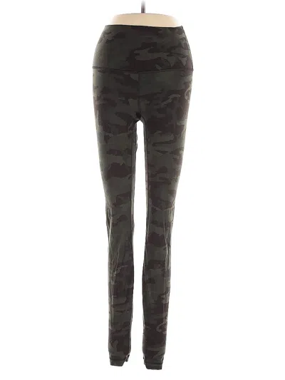 Pre-owned Lululemon Athletica Active Pants In Green