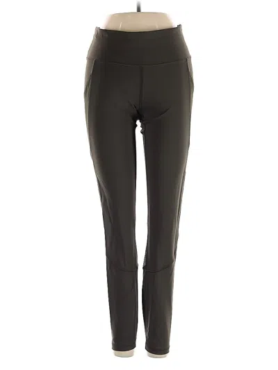 Pre-owned Lululemon Athletica Active Pants In Green