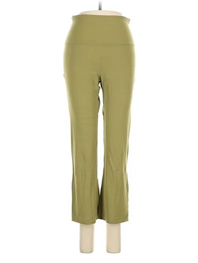 Pre-owned Lululemon Athletica Active Pants In Green